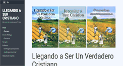 Desktop Screenshot of llegando-a-ser-cristiano.org